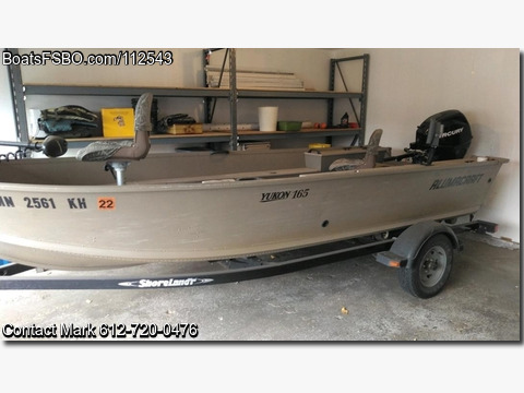 17'  2008 Alumacraft Yukon 165