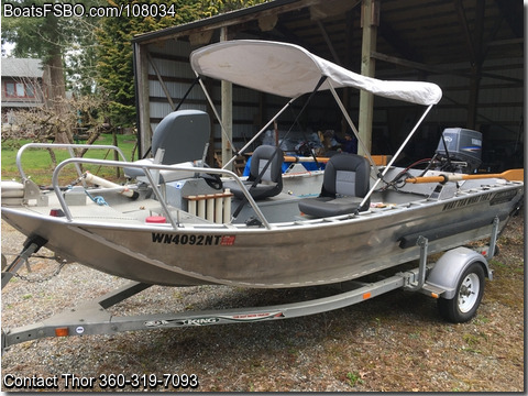 16'  2005 Aluminator Runabout