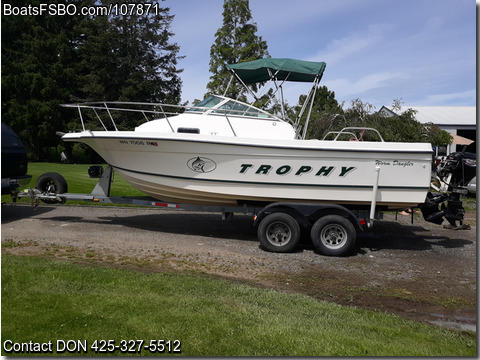 22'  2000 Bayliner Trophy Walkround