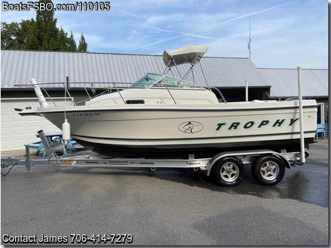 22'  2001 Bayliner Trophy 2002 FF Walkaround