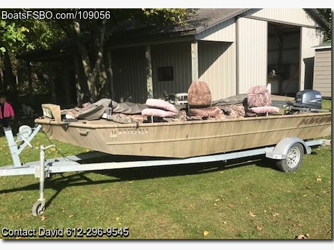 17'  2013 Beavertail Jon Boat