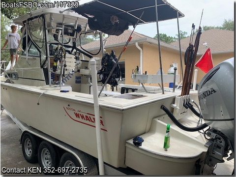 29'  1990 Boston Whaler 27 WA