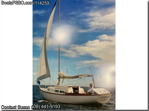 25'  1975 Cape Dory 25