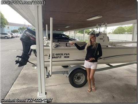 18'  2013 Carolina Skiff JVX 18