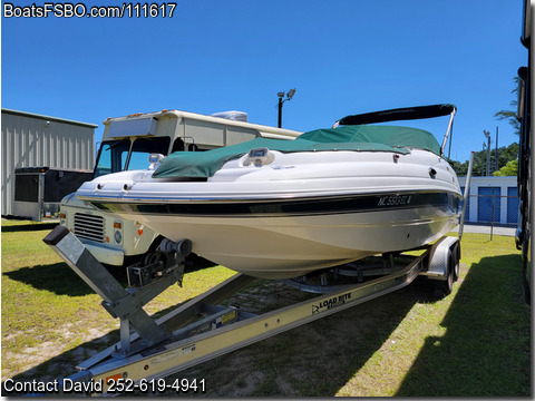 23'  2001 Chaparral Sunesta 233 Deck Boat