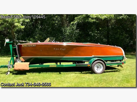 17'  1939 Chris Craft Barrel Back