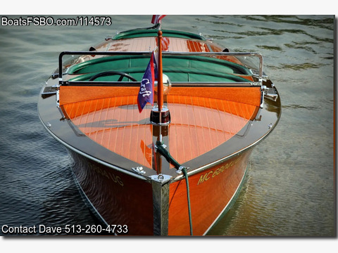 22'  1936 Chris Craft Runabout Triple