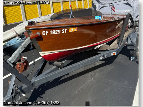 15' 1959 Chris Craft Runabout BoatsFSBOgo