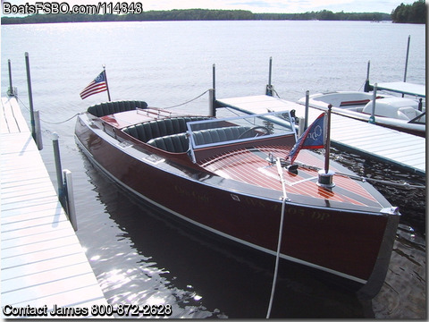 21'  1930 Classic Craft Runabout 101