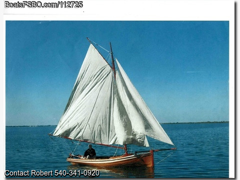 17'  1996 Concordia Pete Culler Design Gaff Rigged Cutter