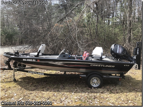 18'  2013 Crestliner VT17