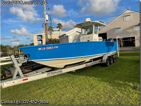 31'  2019 Custom Aluminum Deep V Center Console