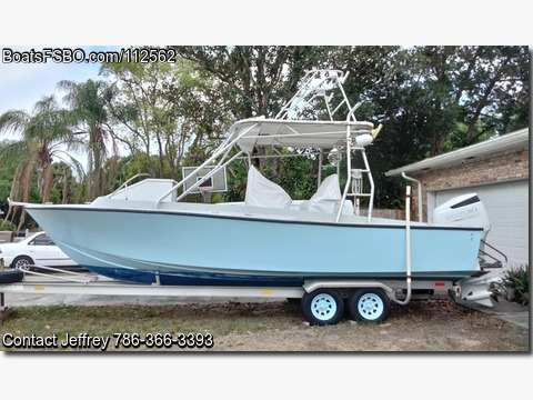 25'  1987 Custom 25 Sportfish