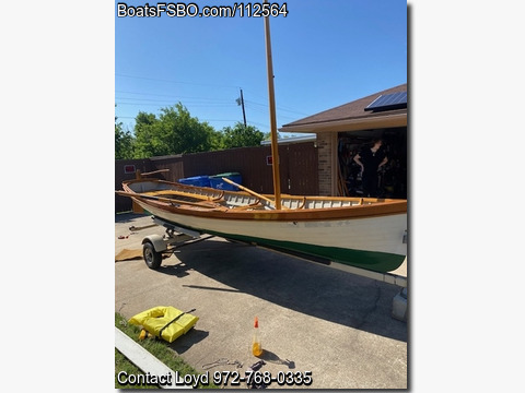 17'  1975 Custom Wooden Sail Boat