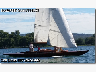 Custom Wooden Sailboat