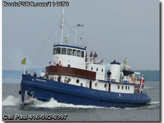 Custom Steel Tug Boat