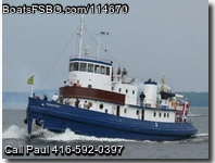 Custom Steel Tug Boat