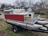 Custom Solar Powered Tritoon Troy Michigan