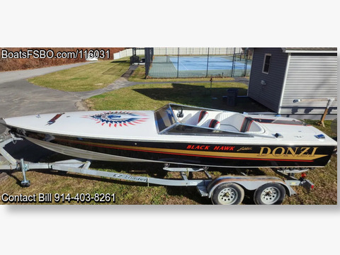 22'  1995 Donzi Black Hawk BoatsFSBOgo