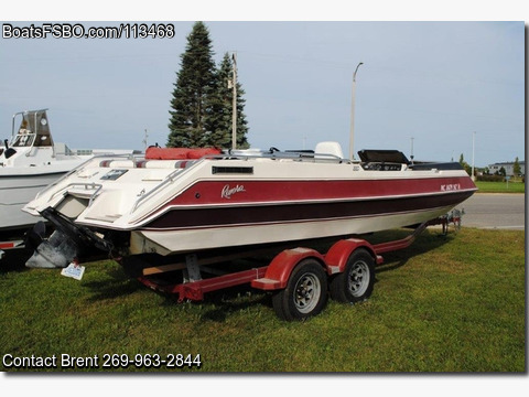 22'  1990 GW Invader 220 Riviera Deckboat