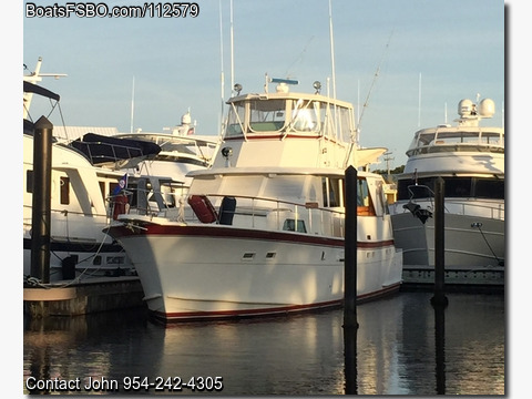 58'  1977 Hatteras 58 Yacht Fisherman