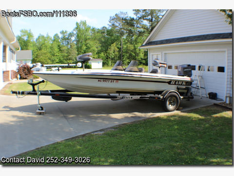 19'  2001 Hawk SUPER 1900 DUAL CONSOLE