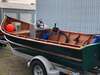 Home Built FLAT BOTTOM WOODEN DRIFT DORY Seaside Oregon