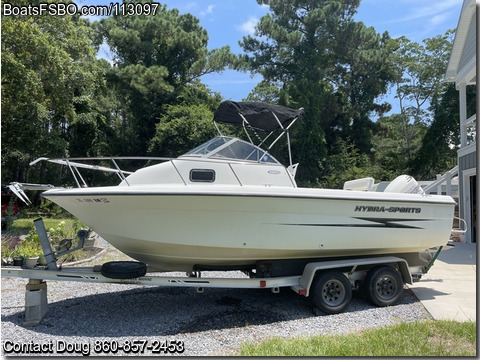 21'  2001 Hydra Sports 212 Walk Around