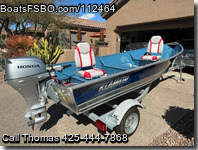 Klamath Aluminum Fishing Boat