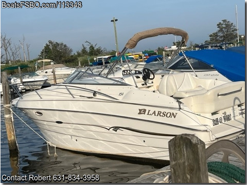 26'  2001 Larson 254 Cabrio