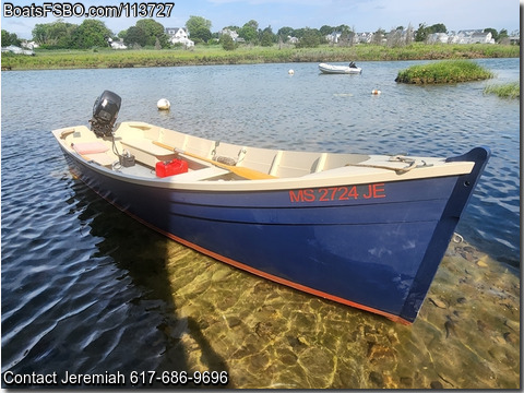 16'  2011 Lowell's Boat Shop Wooden Skiff