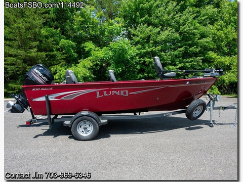 16'  2019 Lund 1650 Rebel XL Tiller