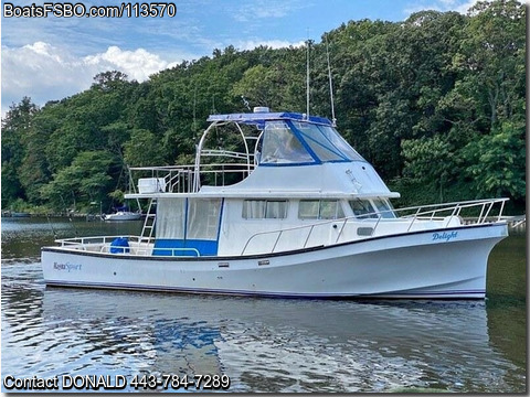 45'  2002 MAGNA MARINE SPORT FISHERMAN