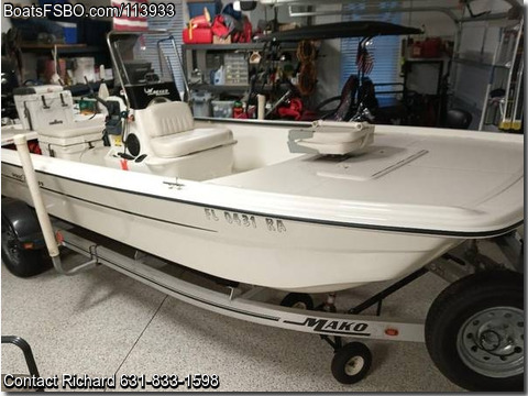 17'  2013 Mako Pro Skiff 17