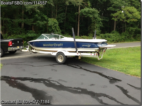 19'  2001 Mastercraft Prostar 190