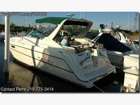 35'  1996 Maxum 3200 SCR