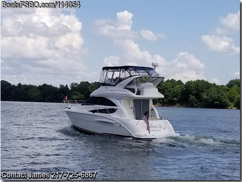 34'  2007 Meridian 341 Sedan Bridge