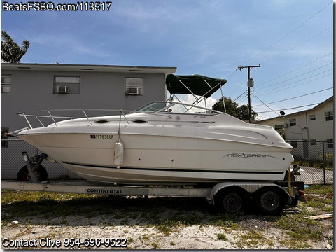 24'  2007 Monterey 242 Cruiser