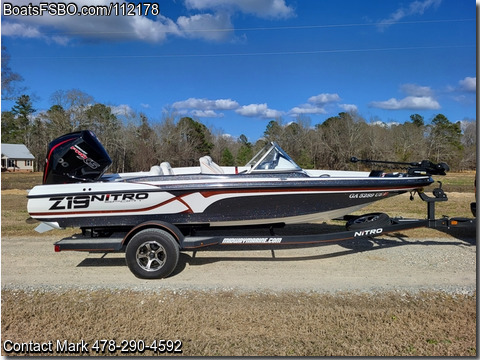 19'  2021 Nitro Z19 Sport Fish And Ski