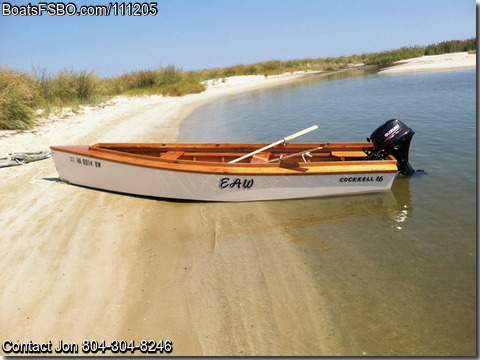 16'  2013 Northern Neck Skiff Built By Local Craftsman