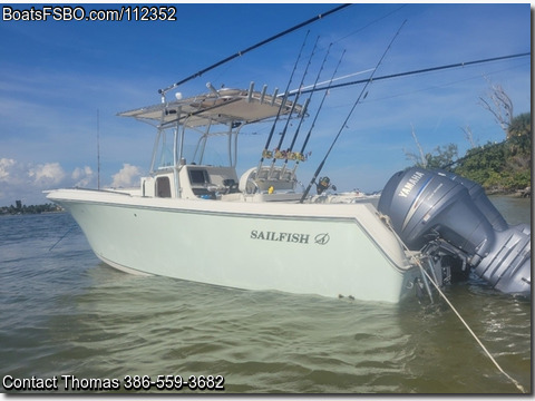 27'  2011 Sailfish 2660