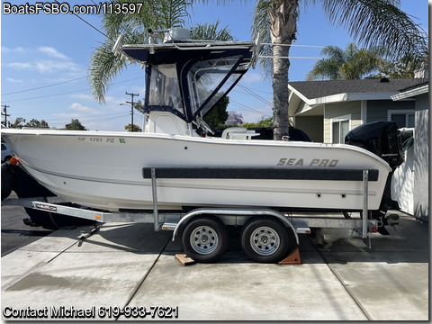 22'  2002 Sea Pro 220 CC