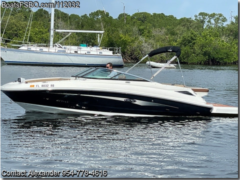 24'  2016 Sea Ray Sundeck 240