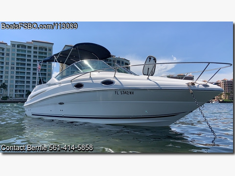 26'  2008 Sea Ray 240 Sundancer