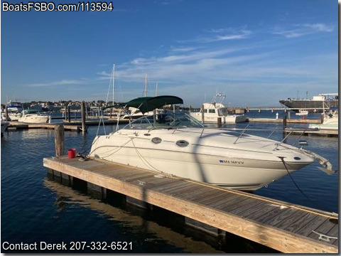 26'  2004 Sea Ray 260 Sundancer