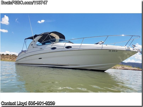 31'  2003 Sea Ray Sundancer 280