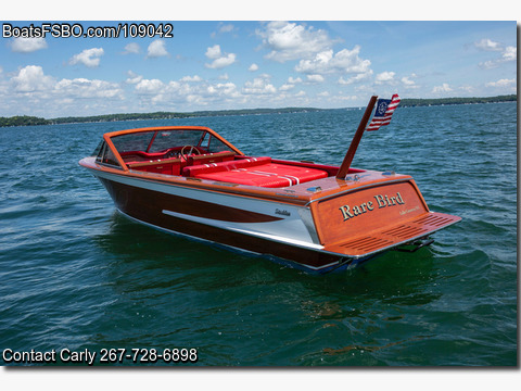 23'  1990 Streblow Straight Drive Runabout