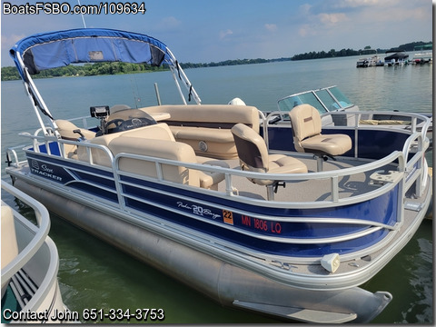 22'  2017 Sun Tracker Fishing Barge 20