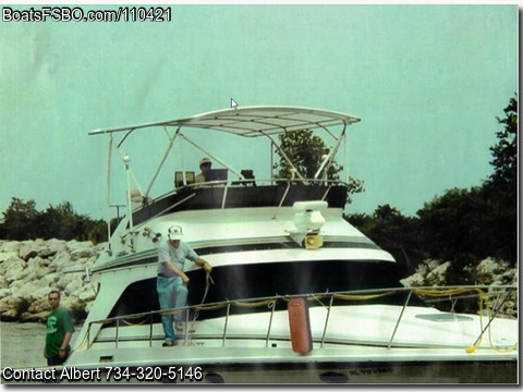 40'  1987 Trojan 40 Sportfisher