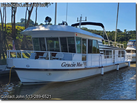 54'  1971 Tucker Cruiser Houseboat